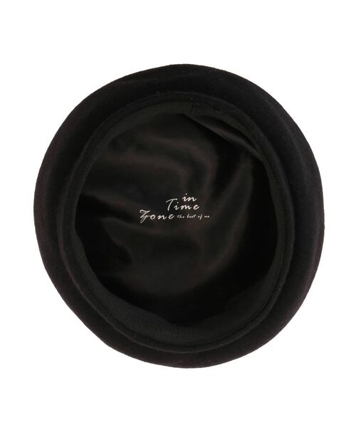 RESEXXY（リゼクシー）の「フェイクウールベレー帽（ハンチング/ベレー帽・レディース・ブラック/ベージュ・FREE）」の21枚目の写真