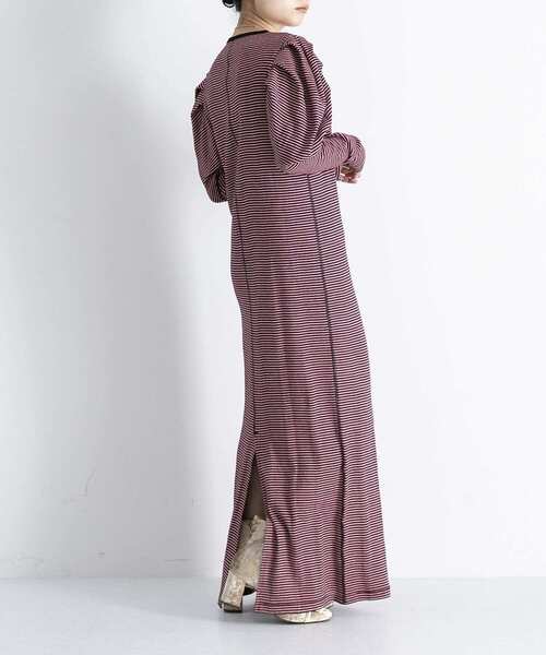 MILLER（ミラー）の「『URBS別注』Miller　exclusive puff onepiece（ワンピース・レディース・ブラウン/レッド/グリーン・FREE）」の9枚目の写真