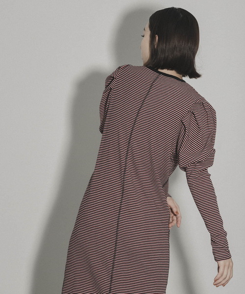 MILLER（ミラー）の「『URBS別注』Miller　exclusive puff onepiece（ワンピース・レディース・ブラウン/レッド/グリーン・FREE）」の15枚目の写真