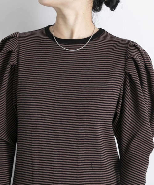 MILLER（ミラー）の「『URBS別注』Miller　exclusive puff onepiece（ワンピース・レディース・ブラウン/レッド/グリーン・FREE）」の20枚目の写真