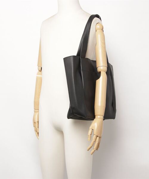 MAISON BREEZE（メゾンブリーズ）の「【MAISON BREEZE】大容量PUレザートートバッグ KNF（トートバッグ・レディース・ベージュ/ブラウン/ブラック・FREE）」の21枚目の写真