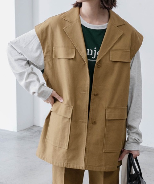 BONLECILL（ボンルシール）の「2Wayミリタリーオーバー