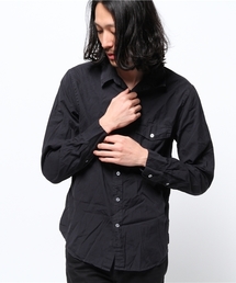 【SAVEKHAKI】ポプリンワークシャツ