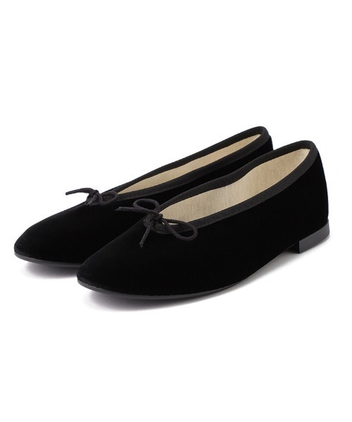 Repetto(レペット)の「Lilouh バレエフラット - ラバーソール - EUサイズ / V4096VELVEG(バレエシューズ・レディース・ブラック・40/38/39/35/36/37/34)」の5枚目の写真