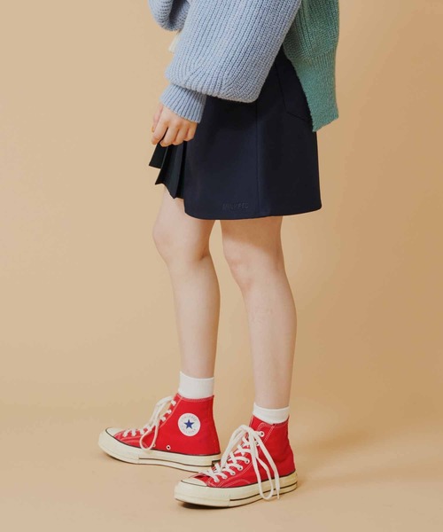 MILKFED.（ミルクフェド）の「LAYERED PLEATED WRAP SKIRT（スカート・レディース・ベージュ/ネイビー/グレー・S/M）」の21枚目の写真