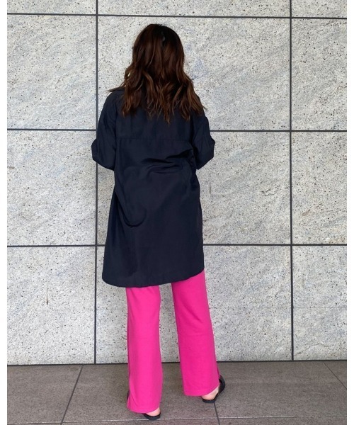 LiSeek（リシーク）の「【LiSeeK】スリーブ釦シャツ（シャツ/ブラウス・レディース・ホワイト/ブラック/ブラウン・FREE）」の7枚目の写真