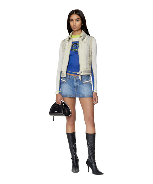 DIESEL（ディーゼル）の「レディース ベスト アウター ナイロン（その他アウター・レディース・アイボリー・X-LARGE/MEDIUM/SMALL/LARGE）」の10枚目の写真
