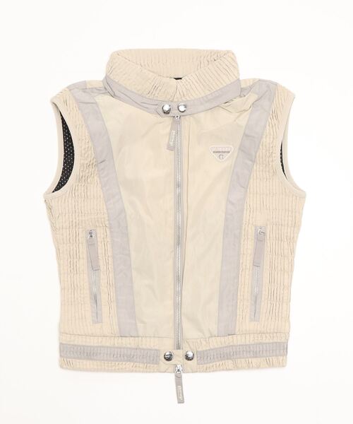 DIESEL（ディーゼル）の「レディース ベスト アウター ナイロン（その他アウター・レディース・アイボリー・X-LARGE/MEDIUM/SMALL/LARGE）」の2枚目の写真