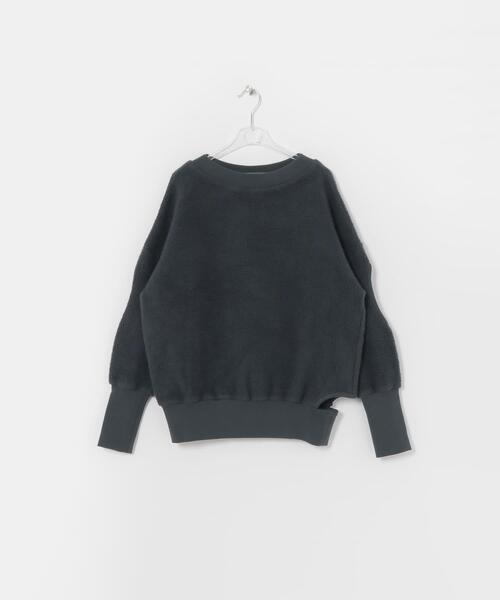 LAATO（ラート）の「WOOL BOA PULLOVER（Tシャツ/カットソー・レディース・オフホワイト/ブルー・FREE）」の2枚目の写真