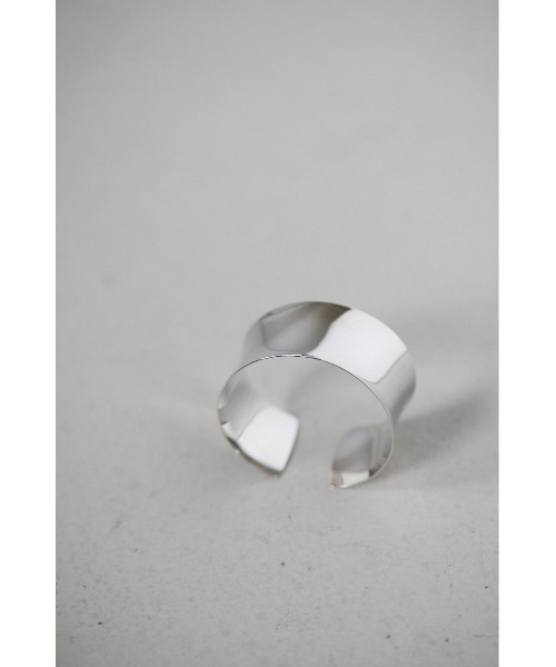 STYLEMIXER（スタイルミキサー）の「フラットワイドバングル（バングル/リストバンド・レディース・シルバー/ゴールド・FREE）」の5枚目の写真