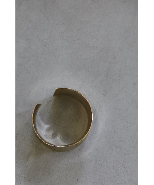 STYLEMIXER（スタイルミキサー）の「フラットワイドバングル（バングル/リストバンド・レディース・シルバー/ゴールド・FREE）」の9枚目の写真