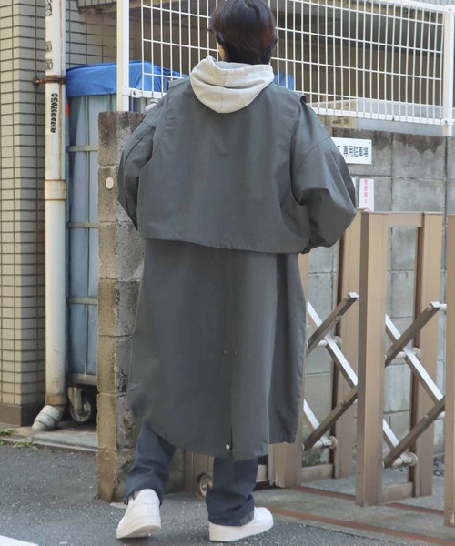 グラミチ 未使用品 F/CE. × GRAMICCI モッズコート Gramicci グラミチ / PACKABLE BIG MOUNTAIN COAT パッカブル