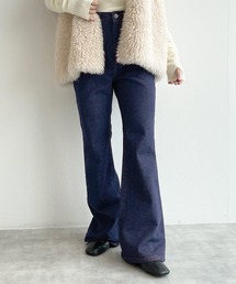 w closet | ルーズフレアデニムパンツ(デニムパンツ)