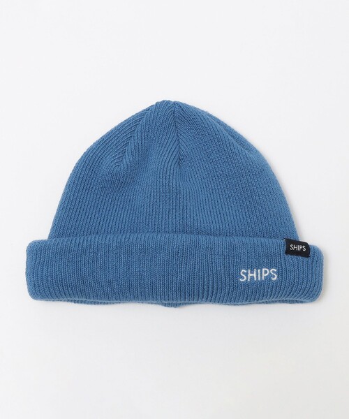 SHIPS（シップス）の「*SHIPS: ワンポイント SHIPS ロゴ 刺繍 ロール ワッチ キャップ（ニットキャップ/ビーニー・メンズ・オレンジ/ブルー/グリーン/ネイビー/ブラウン/チャコールグレー/ブラック・ONE SIZE）」の14枚目の写真