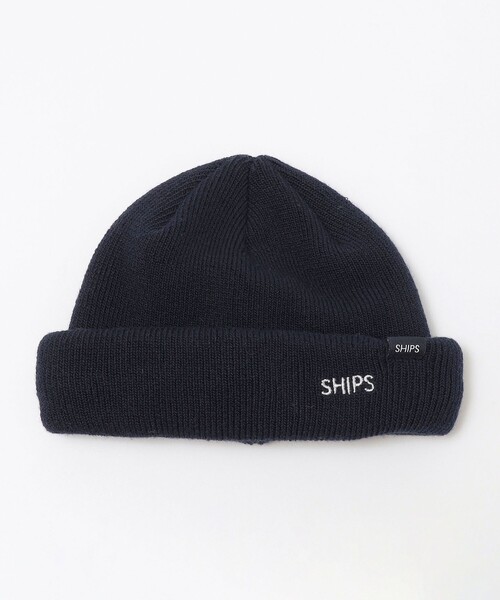 SHIPS（シップス）の「*SHIPS: ワンポイント SHIPS ロゴ 刺繍 ロール ワッチ キャップ（ニットキャップ/ビーニー・メンズ・オレンジ/ブルー/グリーン/ネイビー/ブラウン/チャコールグレー/ブラック・ONE SIZE）」の15枚目の写真