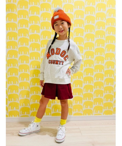 MPS（エムピーエス）の「【MPS】フレアイージースカート（スカート・キッズ・その他1/ブラック×グレー/イエロー/レッド/ブラック/ホワイト×グレー・120/130/140/150）」の7枚目の写真