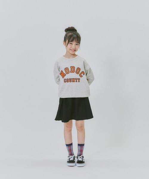 MPS（エムピーエス）の「【MPS】フレアイージースカート（スカート・キッズ・その他1/ブラック×グレー/イエロー/レッド/ブラック/ホワイト×グレー・120/130/140/150）」の22枚目の写真