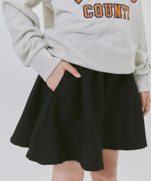 MPS（エムピーエス）の「【MPS】フレアイージースカート（スカート・キッズ・その他1/ブラック×グレー/イエロー/レッド/ブラック/ホワイト×グレー・120/130/140/150）」の20枚目の写真