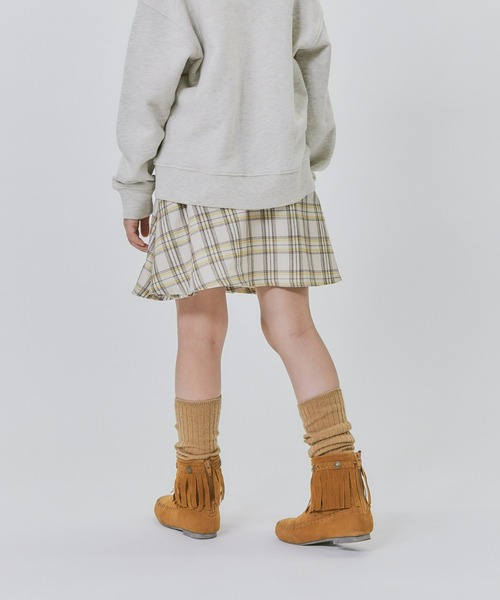 MPS（エムピーエス）の「【MPS】フレアイージースカート（スカート・キッズ・その他1/ブラック×グレー/イエロー/レッド/ブラック/ホワイト×グレー・120/130/140/150）」の11枚目の写真