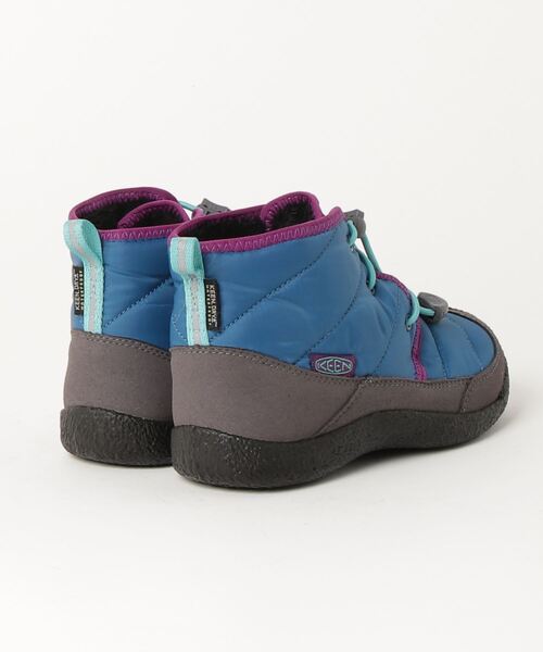 KEEN(キーン)の「HOWSER II CHUKKA WP / ハウザー ツー チャッカ ウォータープルーフ / キッズ シューズ(ブーツ・キッズ・ブルー・22cm/20cm/21cm/23.5cm/22.5cm)」の2枚目の写真