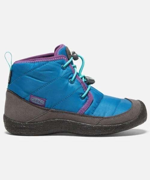 KEEN(キーン)の「HOWSER II CHUKKA WP / ハウザー ツー チャッカ ウォータープルーフ / キッズ シューズ(ブーツ・キッズ・ブルー・22cm/20cm/21cm/23.5cm/22.5cm)」の5枚目の写真
