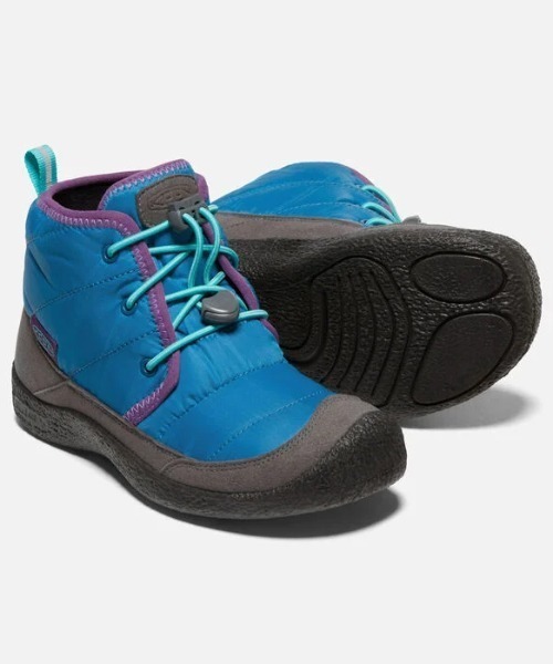 KEEN(キーン)の「HOWSER II CHUKKA WP / ハウザー ツー チャッカ ウォータープルーフ / キッズ シューズ(ブーツ・キッズ・ブルー・22cm/20cm/21cm/23.5cm/22.5cm)」の8枚目の写真