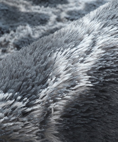 aimoha（アイモハ）の「モロッコタイル柄シャギーラグマット／カーペット（ラグ/マット・レディース・ベージュ/グレー/ホワイト/ブラック/ダークグレー・FREE）」の13枚目の写真