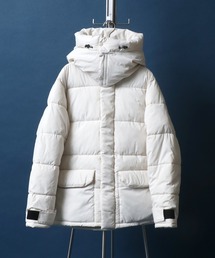 2WAY Big Hooded Eco Down Jacket/2WAY ビッグフード エコダウンジャケット レディース メンズ