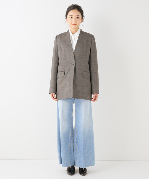 plage（プラージュ）の「WOサキソニーチェックジャケット（その他