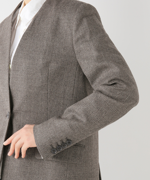 plage（プラージュ）の「WOサキソニーチェックジャケット（その他