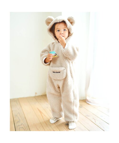 アルマーニベイビー モコモコ ジャンプスーツ