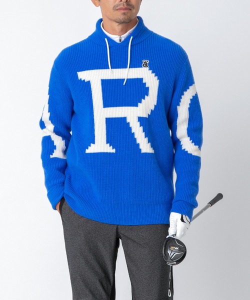 美品　アルチビオ　archivio ゴルフセーター　ゴルフトップス　ゴルフニット 美品 アルチビオ archivio ゴルフセーター ゴルフトップス ゴルフ