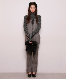 Seemi. byNICECLAUP | 【Seemi】Seemiレースアップサロペット(サロペット/オーバーオール)