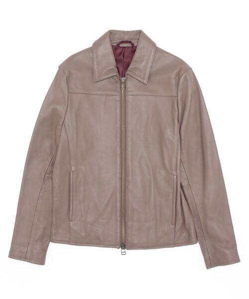 〈シープナッパ〉 レザーブルゾン