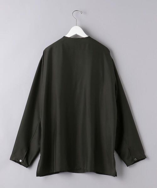 SOVEREIGN（ソブリン）の「＜SOVEREIGN＞ スタンドカラー プルオーバー（シャツ/ブラウス・メンズ・ブラック・S/M/L）」の5枚目の写真