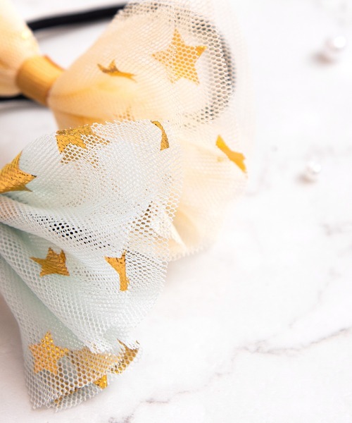 panpantutu（パンパンチュチュ）の「ビジューリボンヘアピン(2個セット)（ヘアピン・キッズ・イエロー×グリーン/ピンク系その他/レッド系その他・FREE）」の9枚目の写真