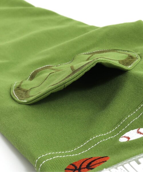 BIT'Z（ビッツ）の「ボール刺繍入りテーパードパンツ（その他パンツ・キッズ・ベージュ/カーキ/アイボリー/インディゴブルー・110/95/120/90/80/100）」の17枚目の写真