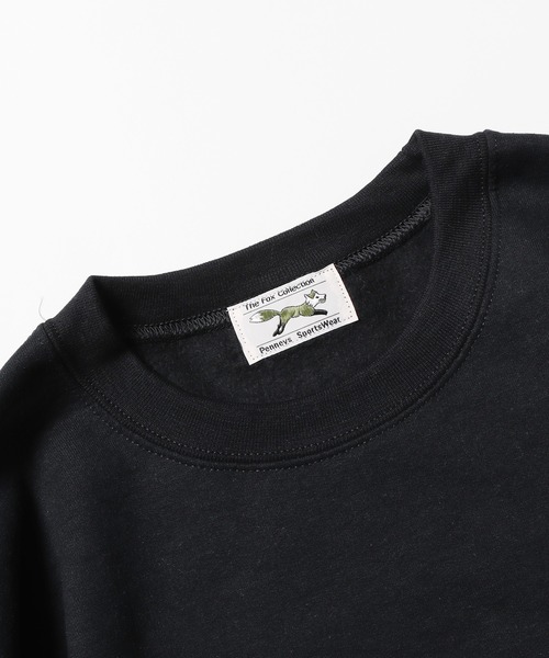 PENNEYS(ぺニーズ)の「PENNEYS/ペニーズ THE FOX SHORT LENGTH SWEAT スウェット(スウェット・レディース・ホワイト/ブラック/ネイビー/グリーン/サンドベージュ・FREE)」の8枚目の写真