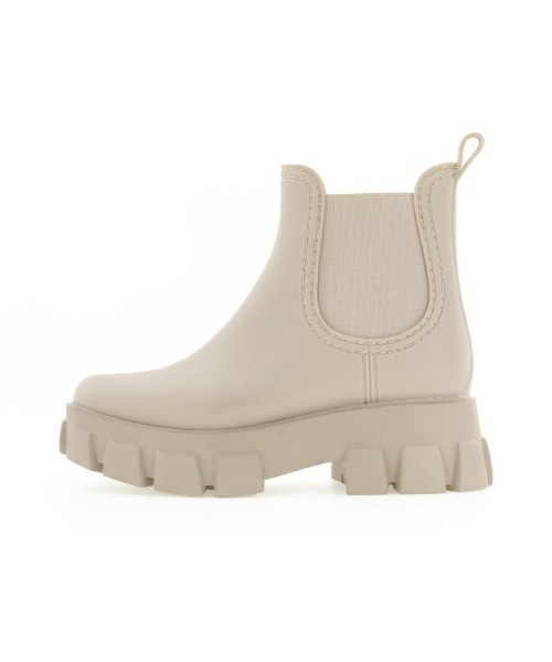 RANDA（ランダ）の「晴雨兼用 サイドゴアレインブーツ（ブーツ・レディース・ブラック/アイボリー・S/L/M）」の7枚目の写真