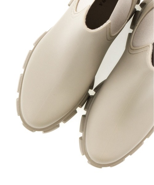 RANDA（ランダ）の「晴雨兼用 サイドゴアレインブーツ（ブーツ・レディース・ブラック/アイボリー・S/L/M）」の10枚目の写真