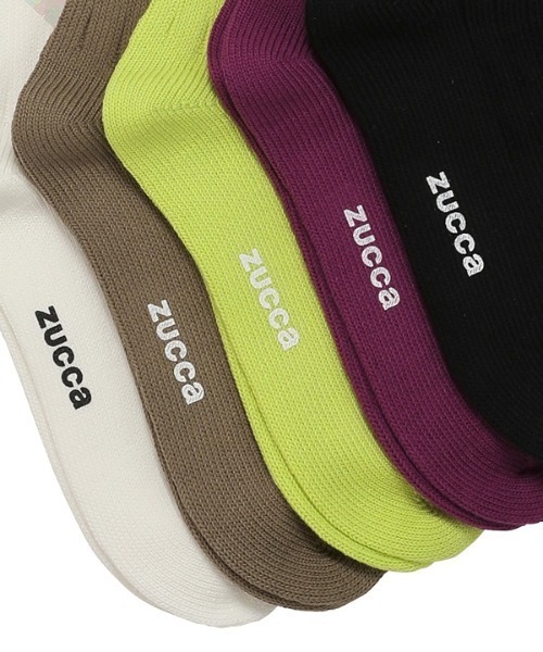 ZUCCa（ズッカ）の「ホイルプリントソックス / (O)（ソックス/靴下・レディース・オフホワイト/ブラック/ライトグリーン/パープル/ベージュ・M size）」の8枚目の写真