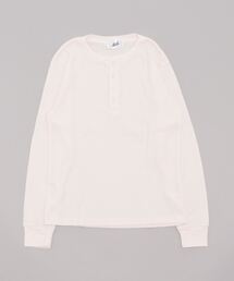 ワッフルヘンリーネックT(BL)