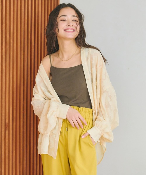 セール】ダブルストラップカップ付きキャミソール（キャミソール