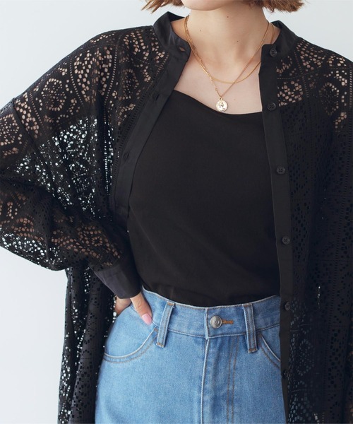 titivate（ティティベイト）の「ダブルストラップカップ付きキャミソール（キャミソール・レディース・オフホワイト/チャコールグレー/ブラック/ピンク・S/M/L）」の3枚目の写真