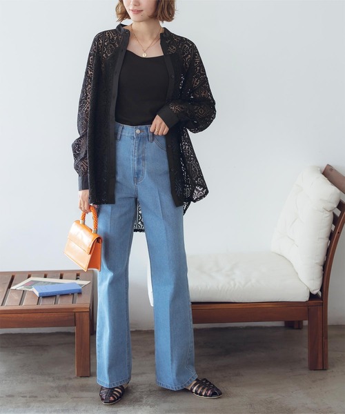 titivate（ティティベイト）の「ダブルストラップカップ付きキャミソール（キャミソール・レディース・オフホワイト/チャコールグレー/ブラック/ピンク・S/M/L）」の9枚目の写真