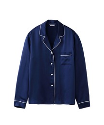 シルクサテンパジャマ メンズ長袖＆ロングパンツ｜プライベート