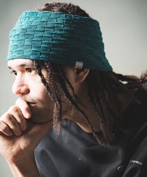 mko11014- Latticed pattern hair band ヘアバンド