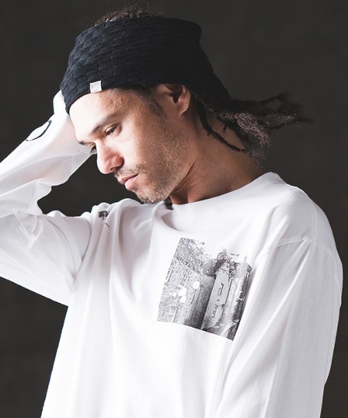 GLIMCLAP（グリムクラップ）の「mko11014- Latticed pattern hair band ヘアバンド（ヘアバンド・メンズ・チャコール/ブルー系その他/ブラック/ベージュ・FREE）」の14枚目の写真