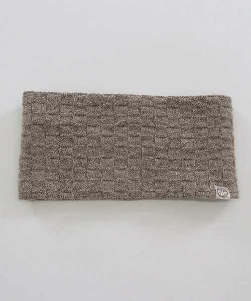 GLIMCLAP（グリムクラップ）の「mko11014- Latticed pattern hair band ヘアバンド（ヘアバンド・メンズ・チャコール/ブルー系その他/ブラック/ベージュ・FREE）」の19枚目の写真