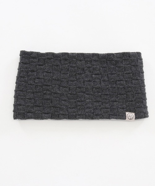 GLIMCLAP（グリムクラップ）の「mko11014- Latticed pattern hair band ヘアバンド（ヘアバンド・メンズ・チャコール/ブルー系その他/ブラック/ベージュ・FREE）」の22枚目の写真